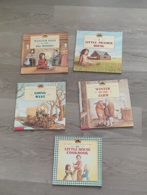 Lot Of 5 My First Little House Paperback Books Vintage Y2K Cottagecore Education